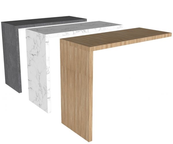Cardboard Bar Counter | applicable to all BASIC and REVERSIBLE Cubiqz cardboard kitchens