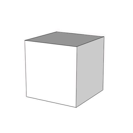 CUBIQZ CARDBOARD NIGHTSTAND