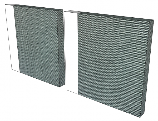 Slipcover for Headboard | Cardboard Bed double - Cubiqz