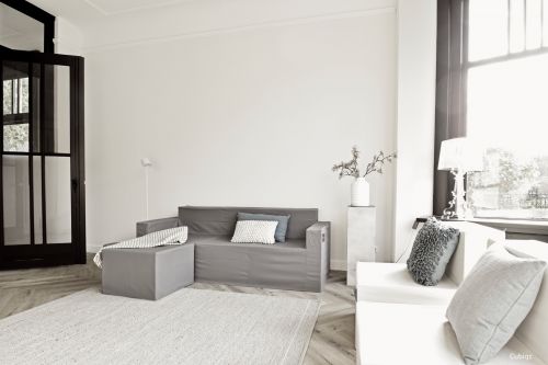 Cardboard Pouffe including slipcover basic gina