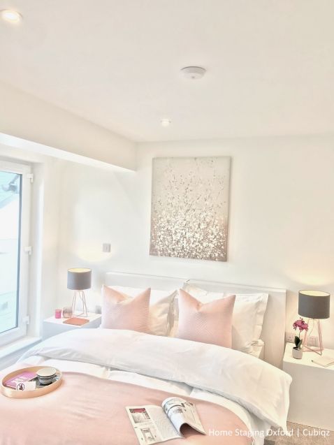 Cubiqz cardboard double bed with cardboard nightstand