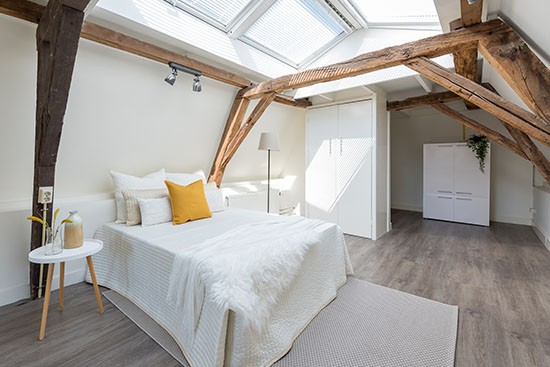 H4 Home with Cubiqz cardboard double bed H4 Home with Cubiqz cardboard double bed